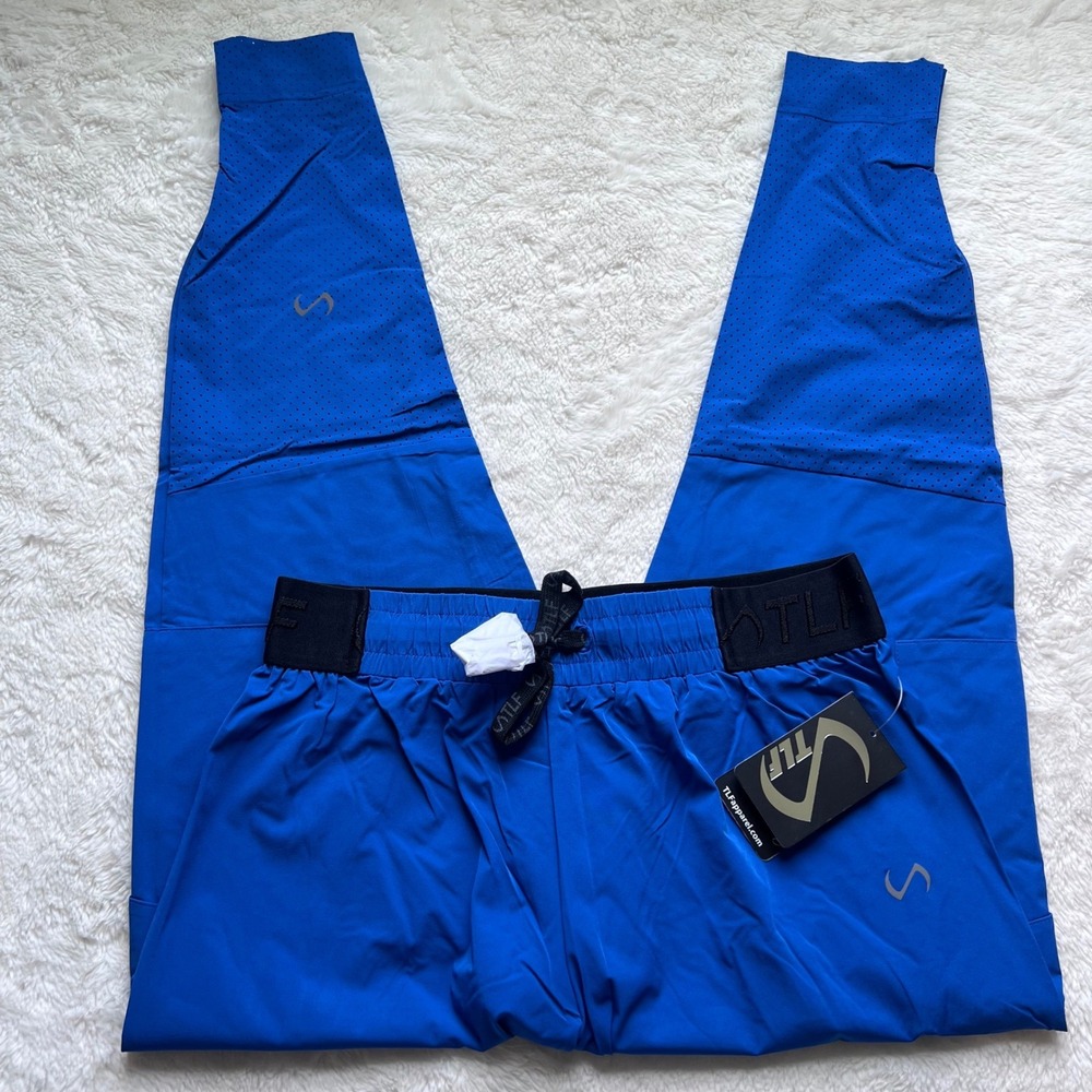 TLF Apparel Emerge Workout Jogger Cobalt Blue Women Medium NWT 36066-0000-351-M‎